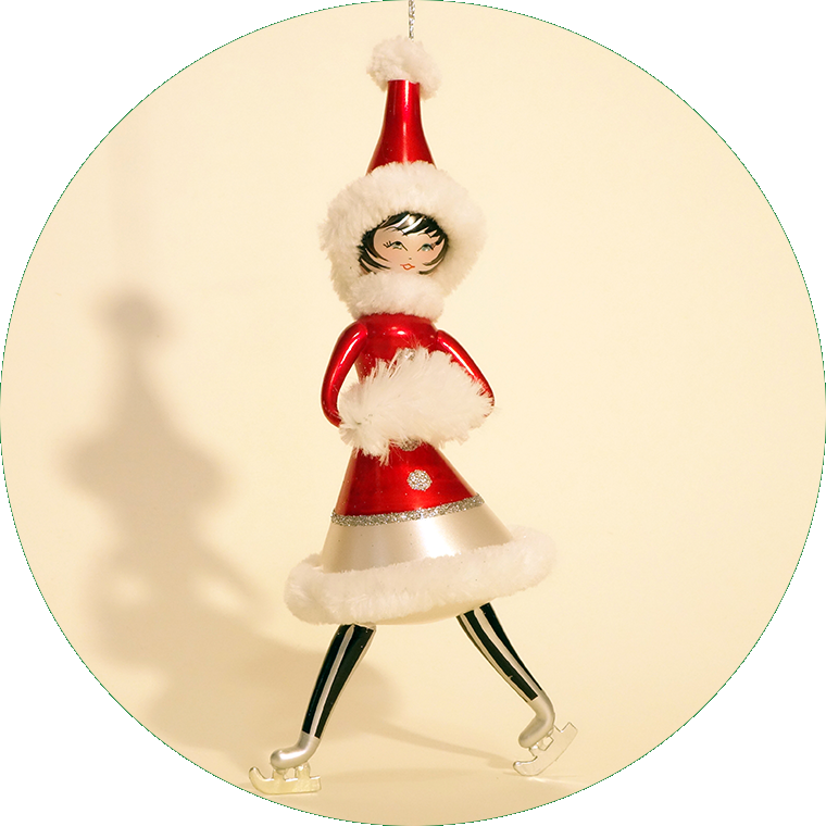 Weihnachts-Eisläuferin, DO7093