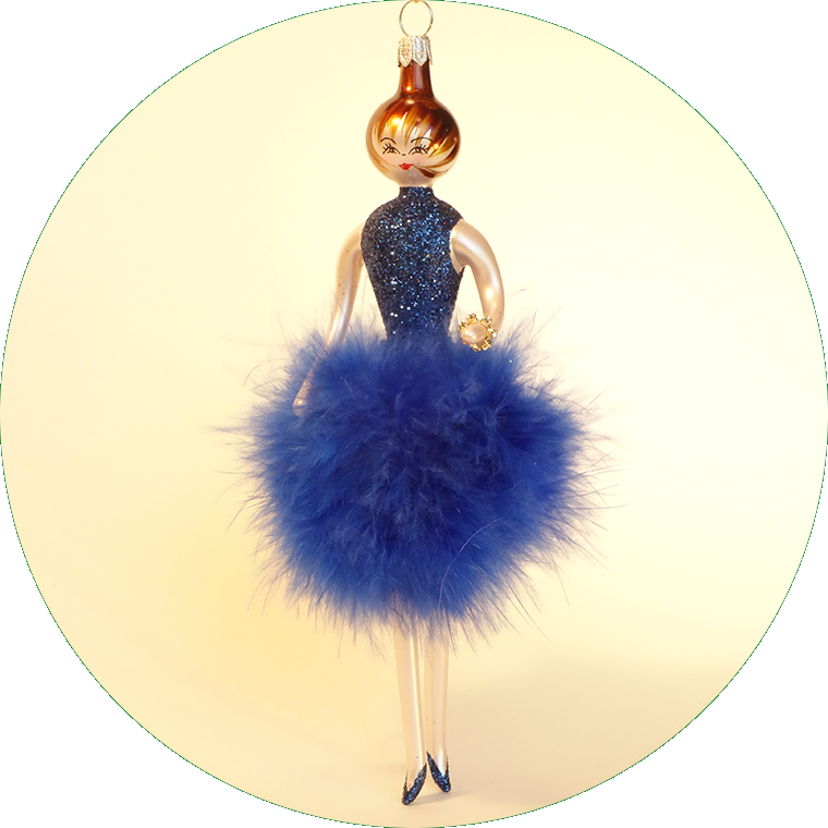 Dame in Blau, DO7461B