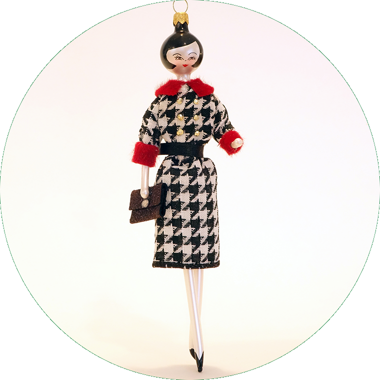 Dame im Pepita-Kostüm, DO7573