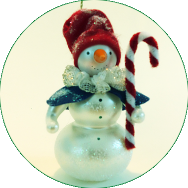 Schneemann mit Zuckerstange, FA824M